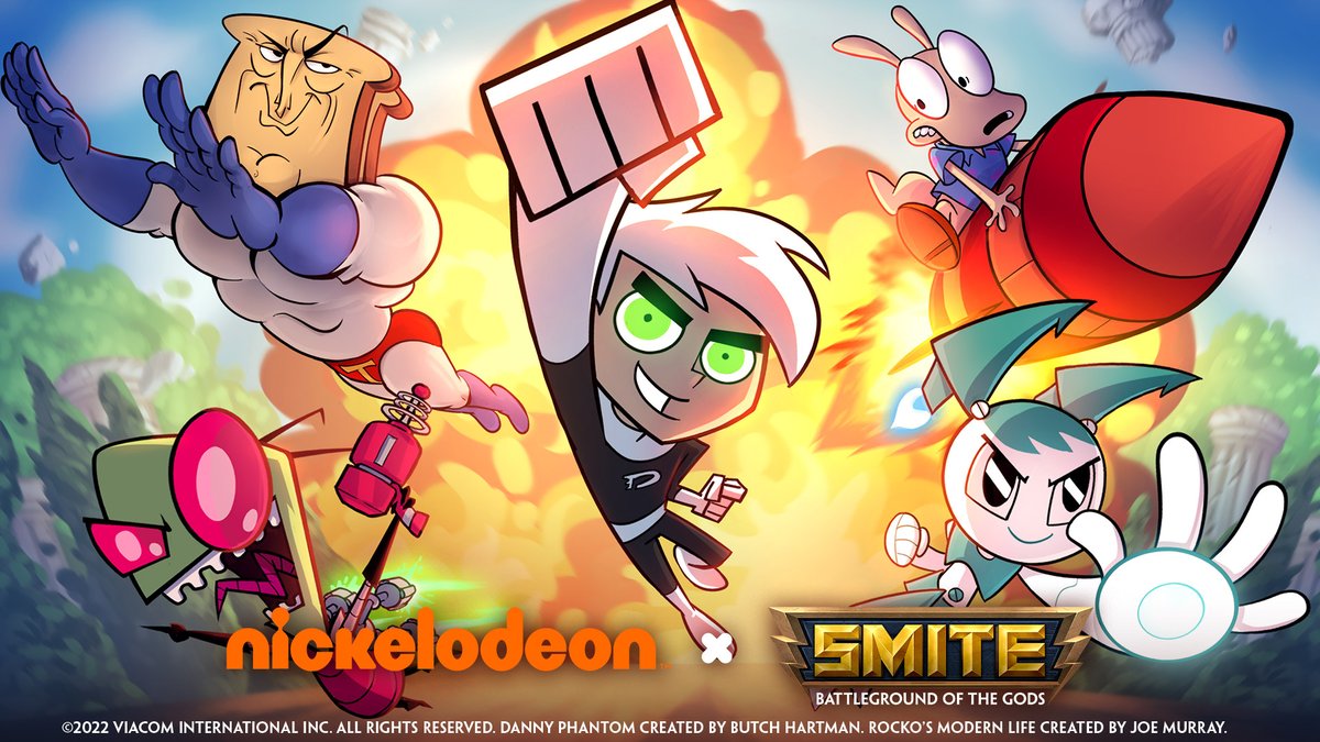 SMITE + Nicktoons