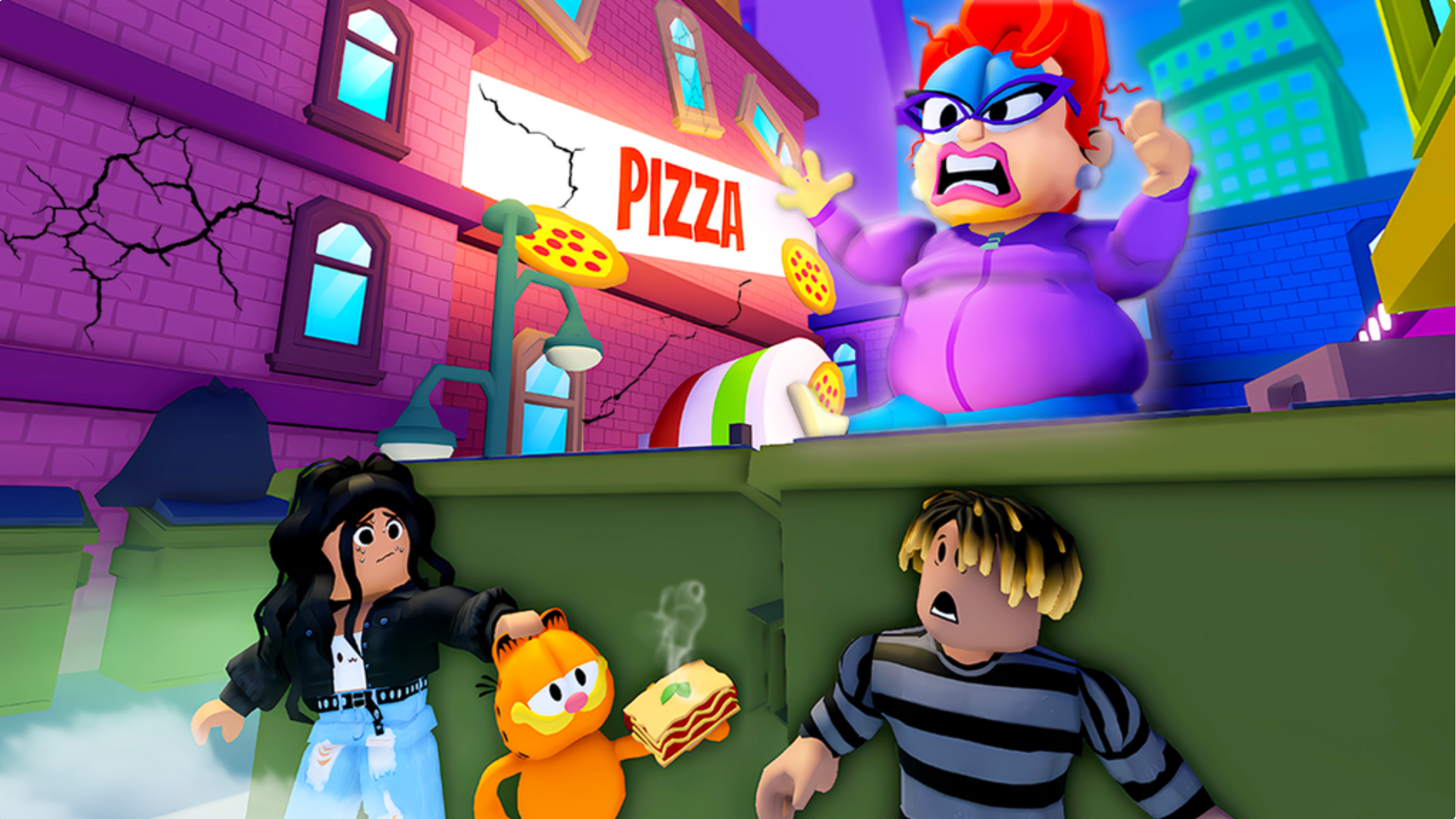 Garfield Escape Evil Cat Lady